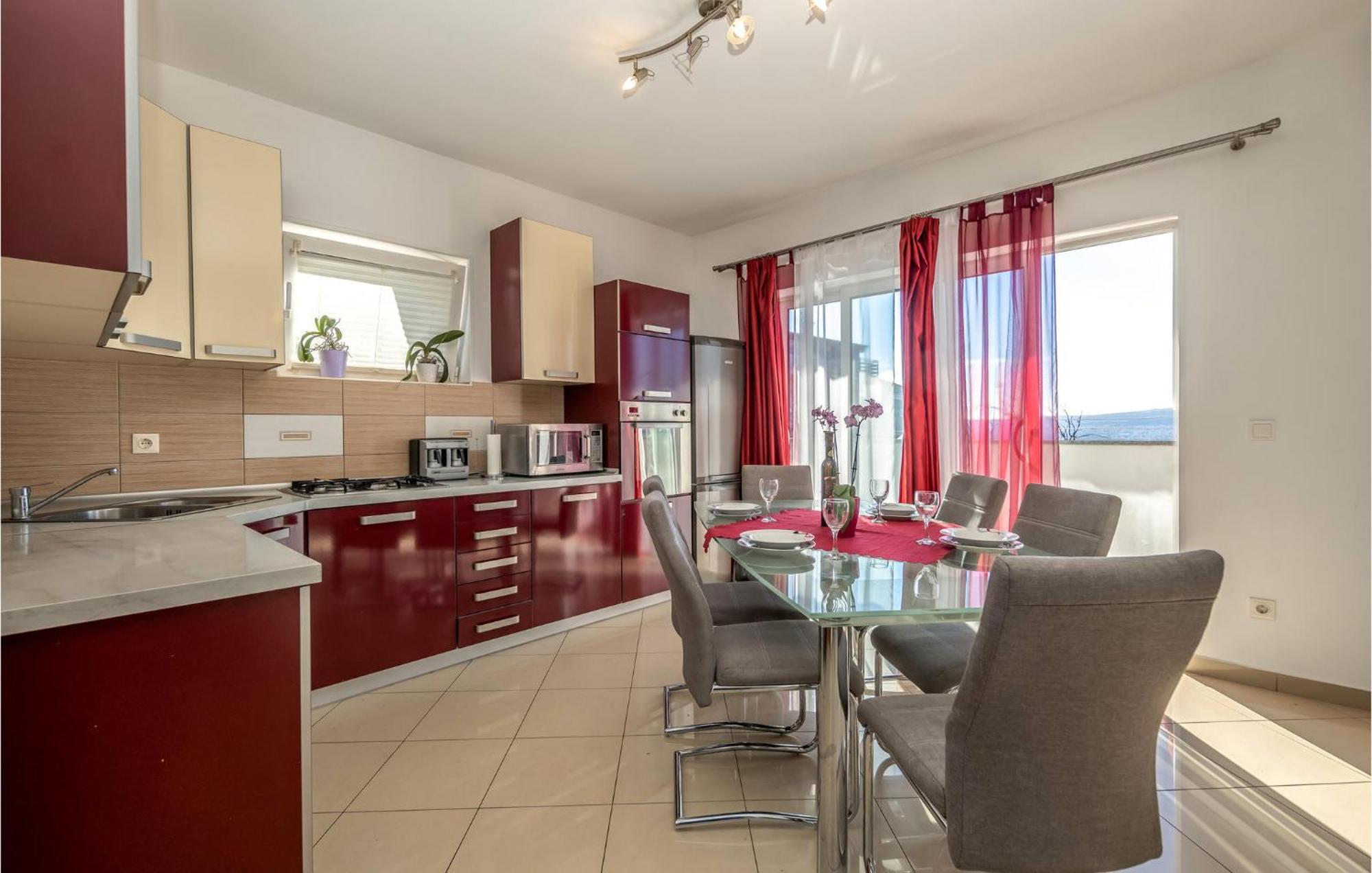 Nice Apartment In Crikvenica With House Sea View Экстерьер фото