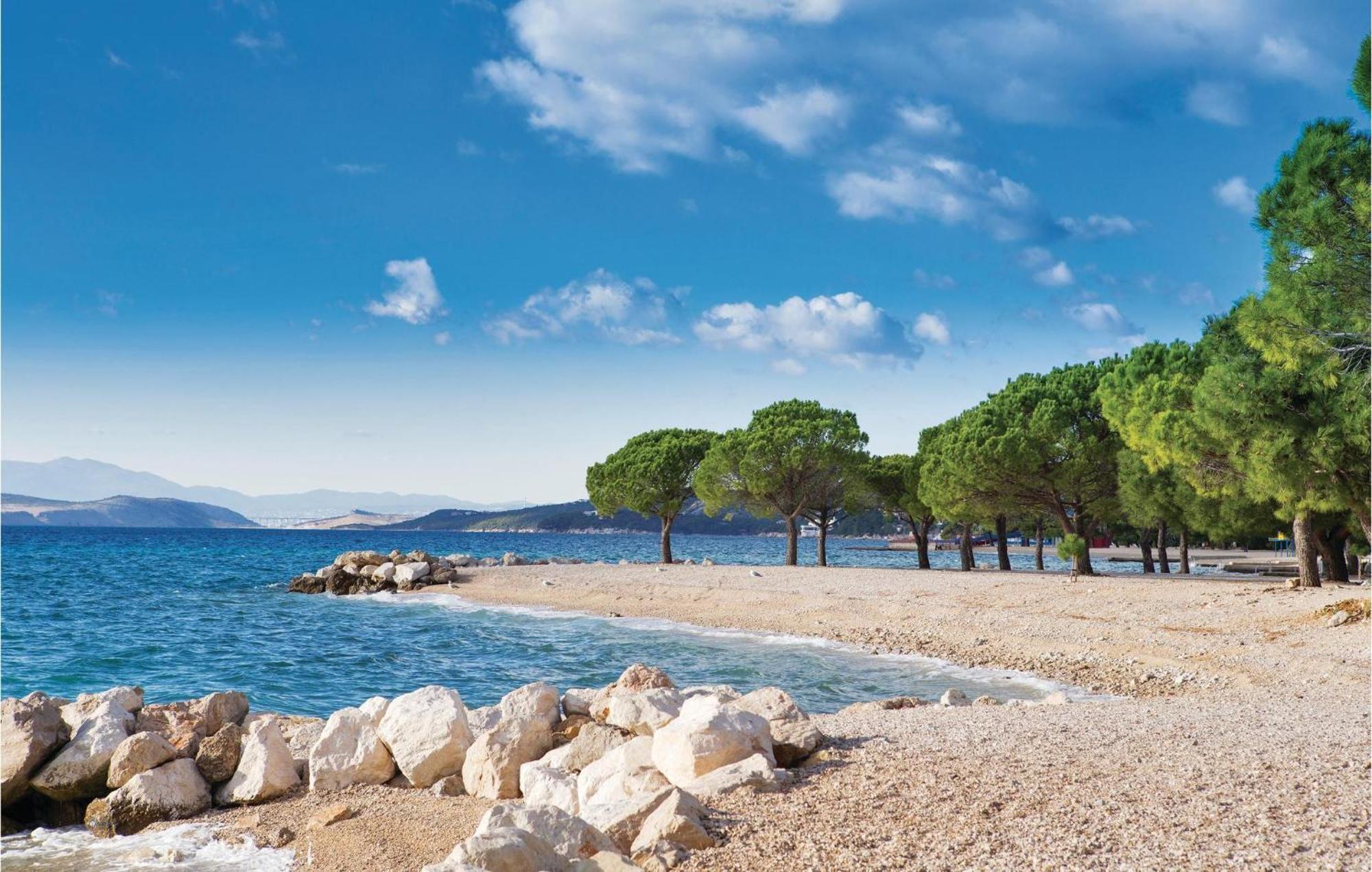 Nice Apartment In Crikvenica With House Sea View Экстерьер фото
